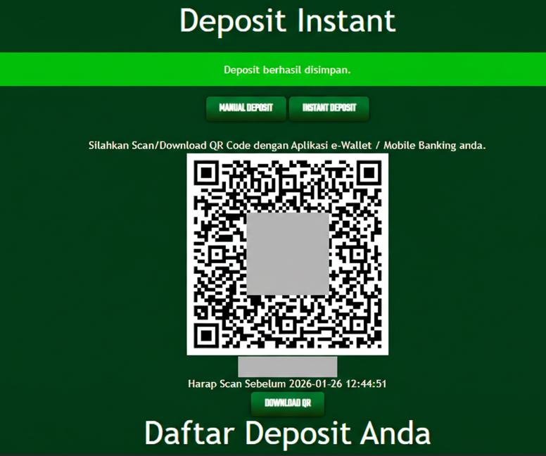 Tutorial Deposit QRIS Kisaran Group